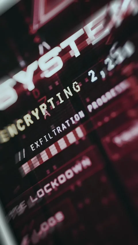 Encryption Exfiltration Progress Technology Screen View Видео 336370354