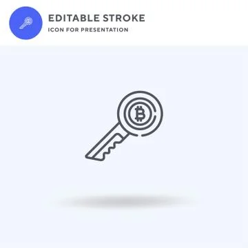 Encryption icon vector, filled flat sign, solid pictogram isolated on white 스톡 일러스트