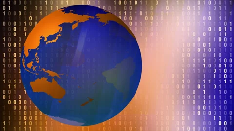 Encryption unveiling intricacies of data security through binary code Video stock 253124069