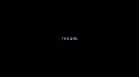 The End 1 Stock Footage 41948723