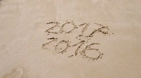 End of 2016, beginning of 2017 Stock-Footage 67732800