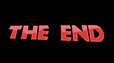 The End #3 库存影片 11438889