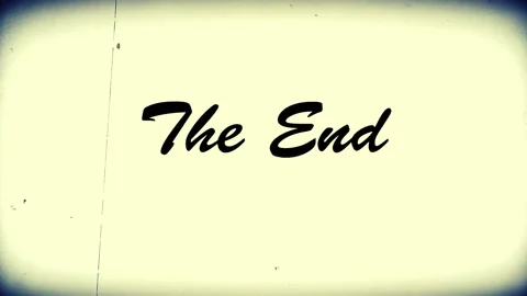 The End' 4K Video Animation for All-Purpose Projects and Business Needs Stock Footage 293952087