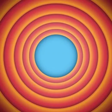 The end background Stock Illustration