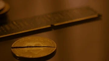 The End of Bitcoin / Bitcoin crash Stock Footage 86126744