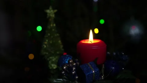 The end of the Christmas holidays Stock Footage 130843274