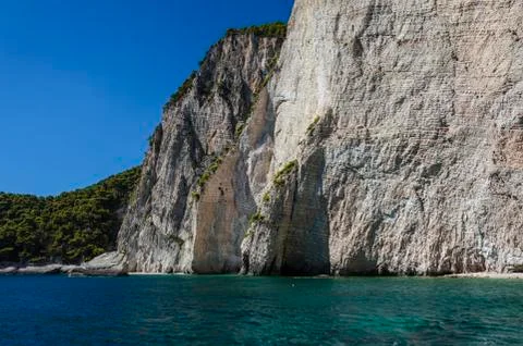 END OF CLIFF Stock Photos