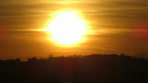 The end of the day Stock Footage 102039500