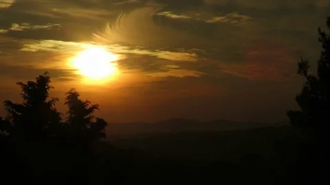 The end of the day Stock Footage 106655571