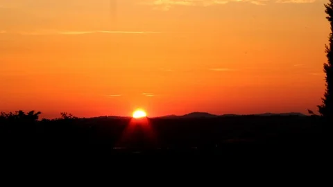 The end of the day Stock Footage 109264275