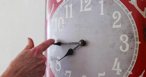 End of daylight saving time Stock Footage 237619557
