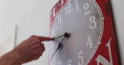 End of daylight saving time Stock Footage 237619721