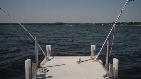 End of the dock Stock Footage 79788992