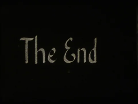 The End Film Stock Footage 76685984