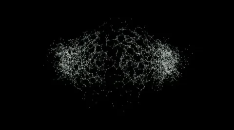 THE END final titles Stock Footage 10241658