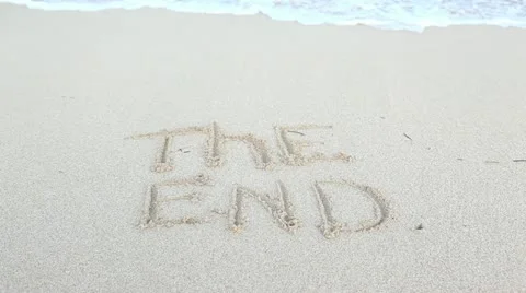 The end Stock Footage 12872628