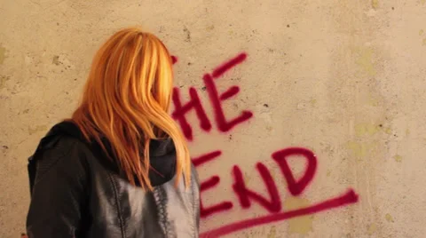 The End Stock Footage 32030129