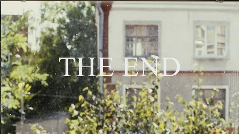 The End Stock Footage
