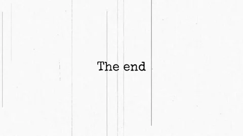 The End Stock Footage 260380414