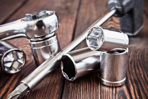 End head tools Stock Photos