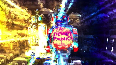 The end is here panic Video stock 346606368