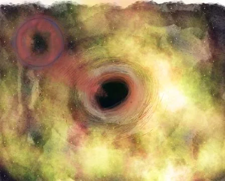 The End Stock Illustration