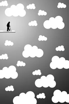 End of life Stock Illustration