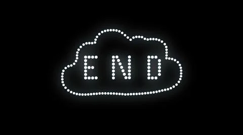 End Logo Stock Illustration