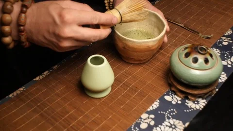 End of the Matte whipping procedure Stock Footage 107822829