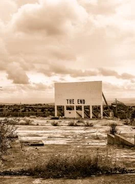 The End ! Stock Photos