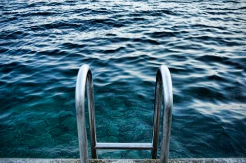 The end of the pier Stock Photos