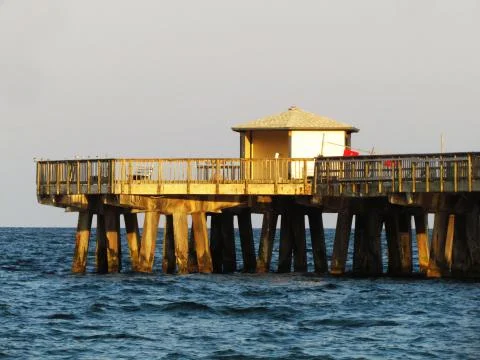 End of the Pier Stock Photos