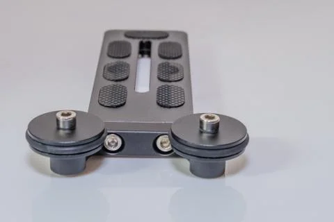 End plate of lens support Stock Photos