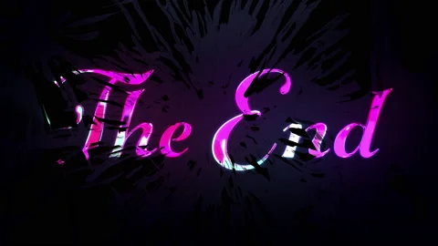The End Reveal 01 Stock Footage 149131211