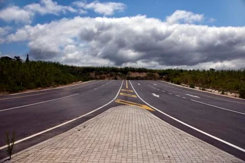 End of the Road... Stock Photos