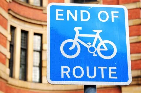 End of road Stock Photos
