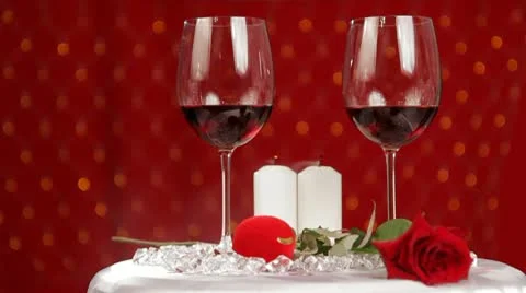 End of a romantic evening Stock Footage 10566751