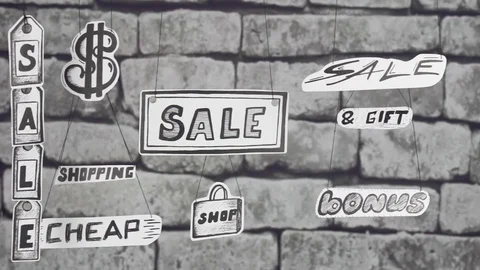 End of sales Stock Footage 91206182