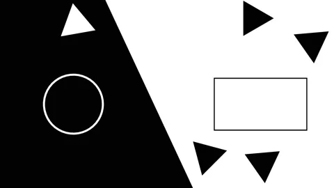 End screen saver for two videos, logo, white and black, with elements Stock Footage 158306161