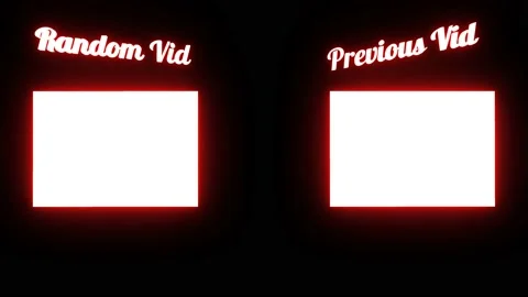 End screen saver for video, with backlight, text and under two videos Stock Footage 149072208