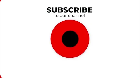 End Screen Video Subscribe Video Place holder, End screen Video animation Видео 136734127