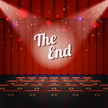 End Show Concept Stock Illustration