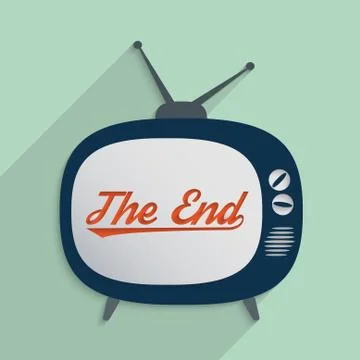 End of story Stock Illustration