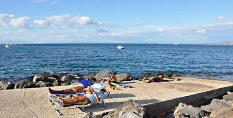 End of sumer Stock Photos