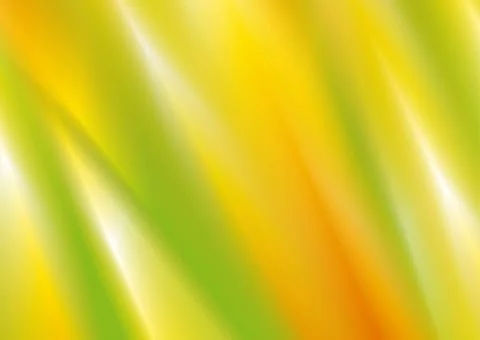 End of summer orange green smooth blurred abstract background Stock Illustration