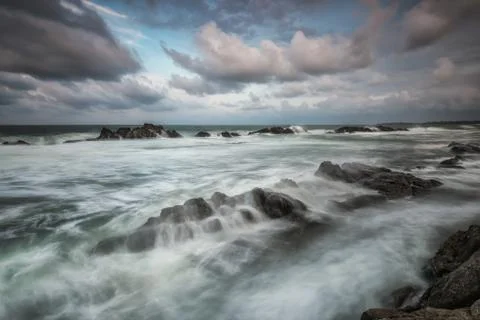 At the end of the summer Stockfoto's