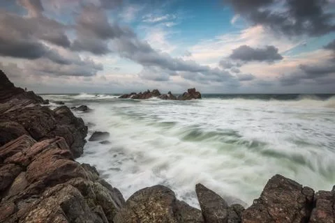 At the end of the summer 스톡 사진