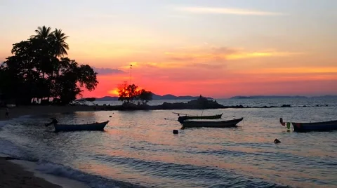 End of Sundown. Stock Footage 44739288