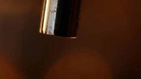 The end of the tap 2 Stock Footage 317912846