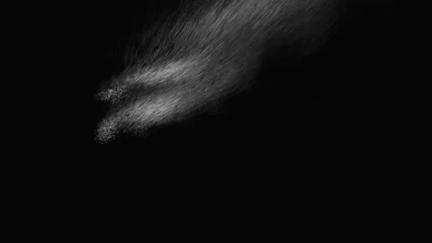 The end text written in a white elegant font style with motion blur effect Vídeos de archivo 343576551